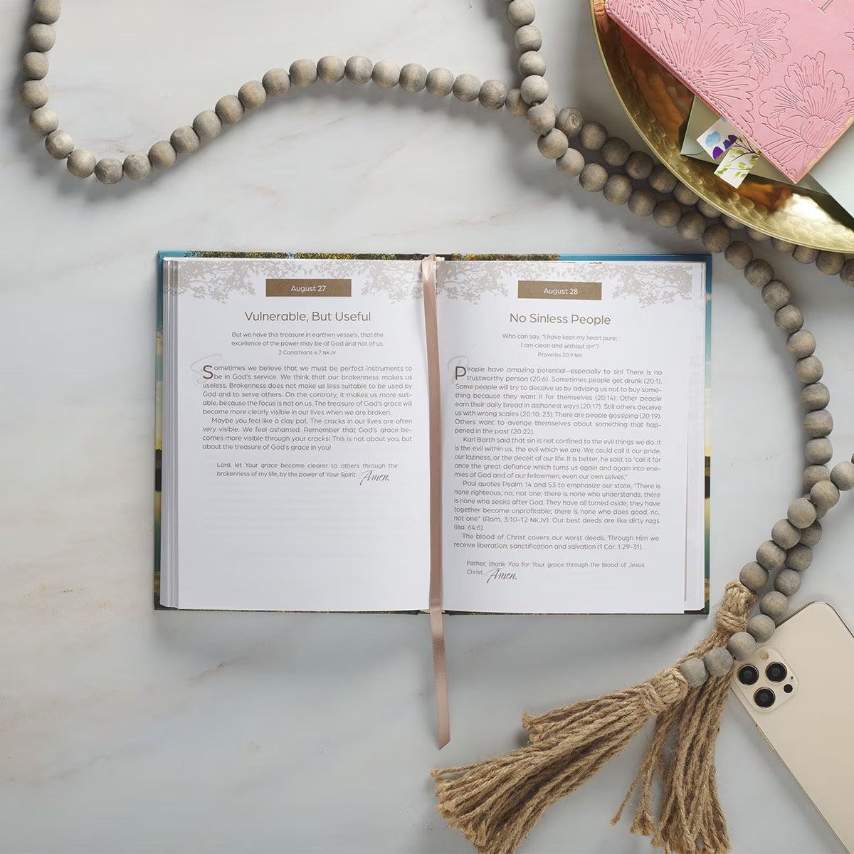 Rooted in Faith Hardcover Devotional - The Christian Gift Company