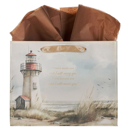 I Have Made You Large Landscape Gift Bag - Isaiah 46:4