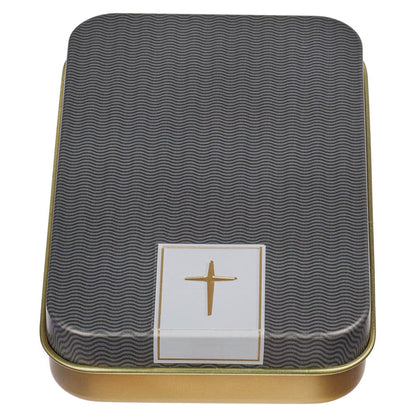 Graduation Black Metal Keychain in Gift Tin - Jeremiah 29:11 - The Christian Gift Company
