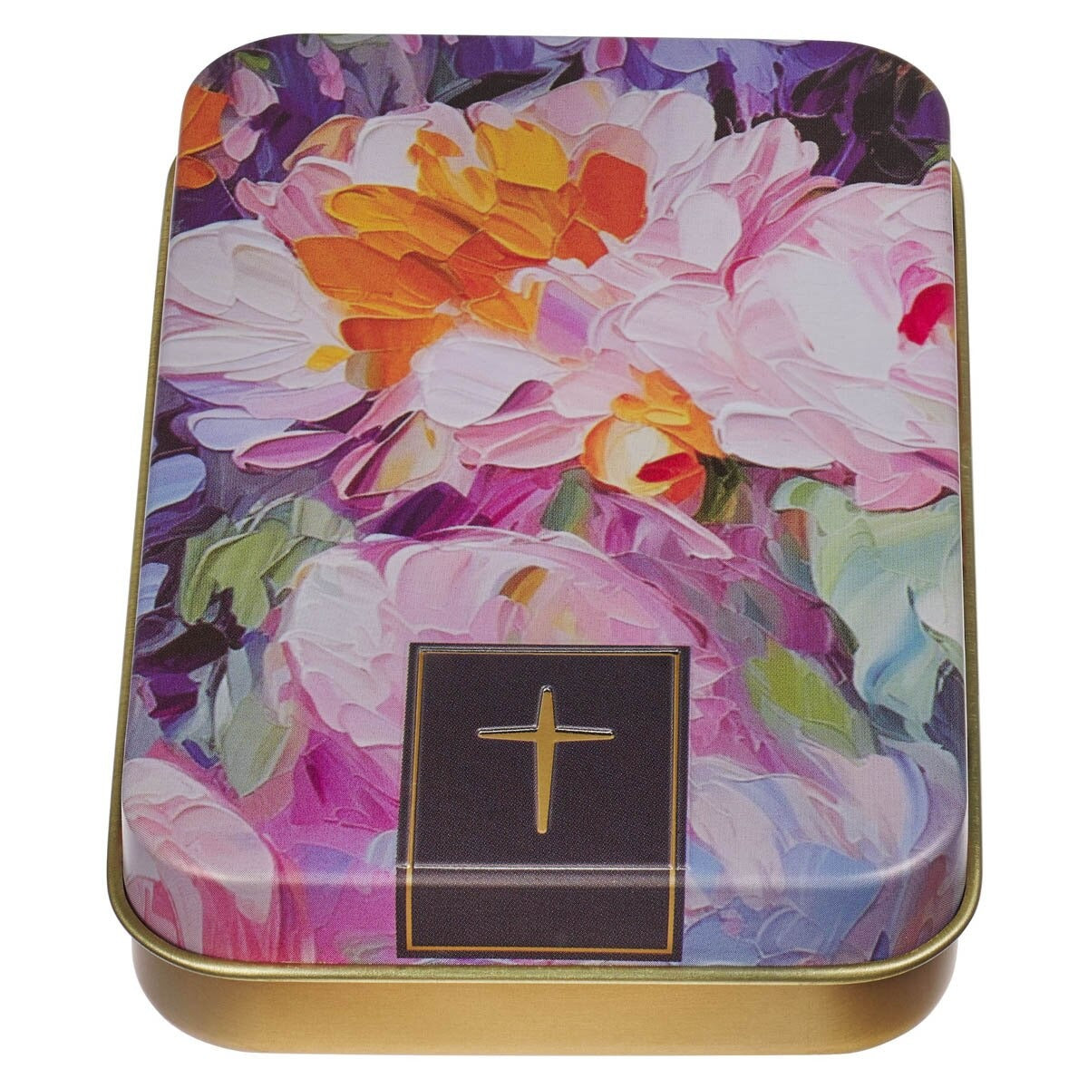 Sweet Friendship Watercolour Garden Metal Keychain - The Christian Gift Company