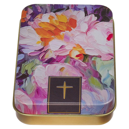 Sweet Friendship Watercolour Garden Metal Keychain - The Christian Gift Company