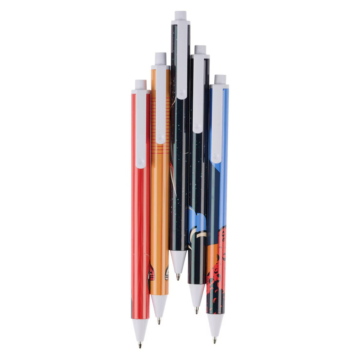 Be Courageous Blue Ink Ballpoint Pen Set - Joshua 1:9 - The Christian Gift Company