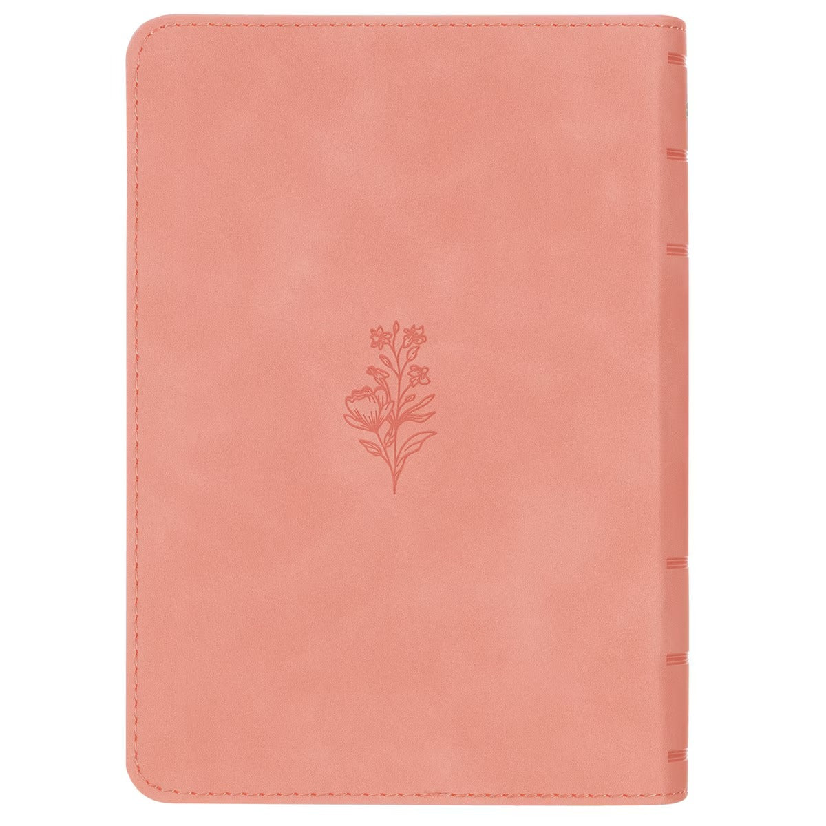 Coral Dawn Floral Large Print Compact King James Version Bible - The Christian Gift Company