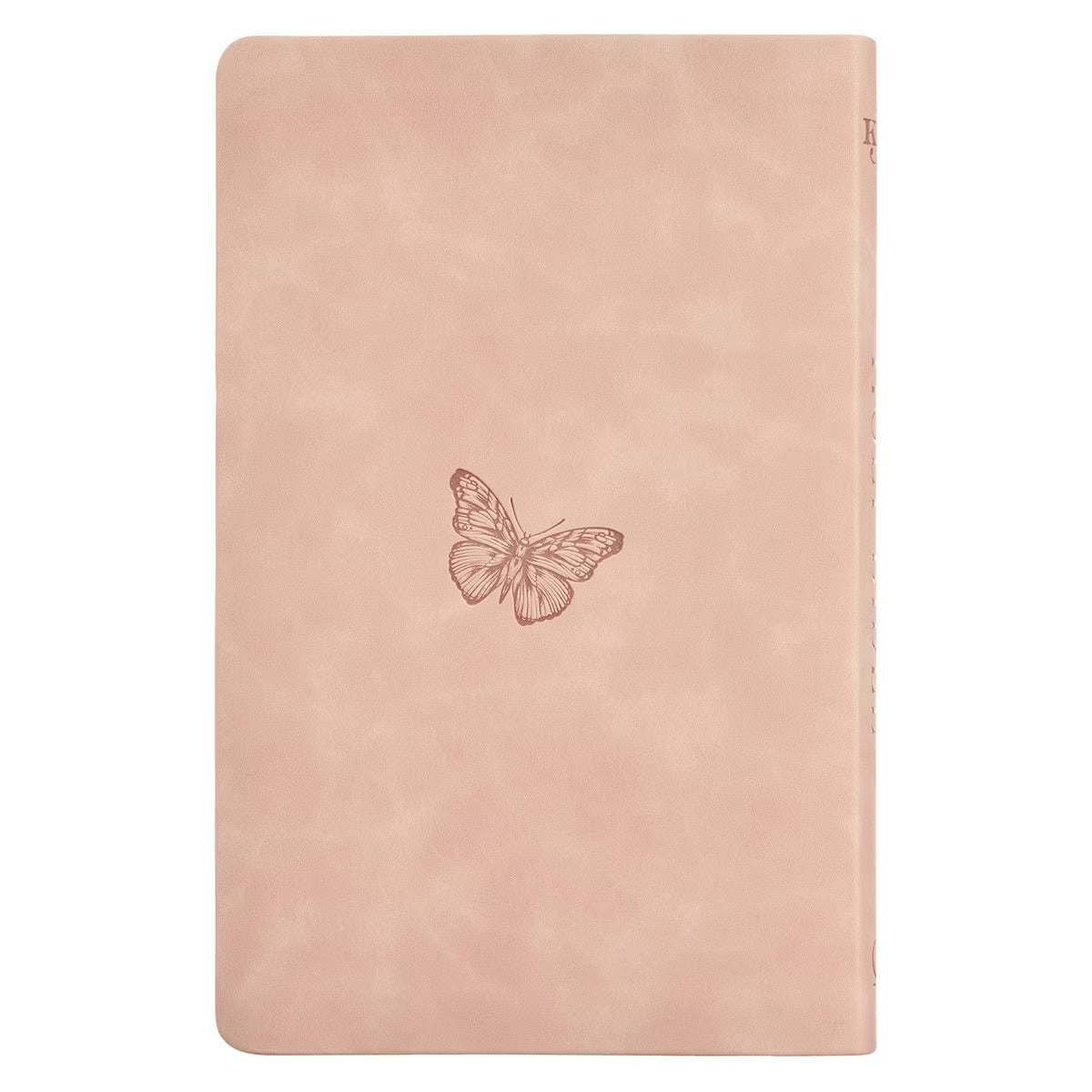 Dusty Pink Floral Faux Leather King James Version Gift Edition Bible - The Christian Gift Company