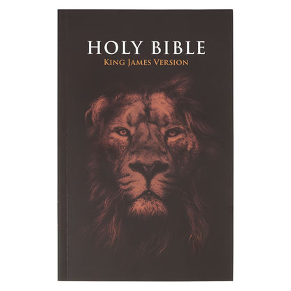 Lion Softcover King James Version Outreach Bible - The Christian Gift Company