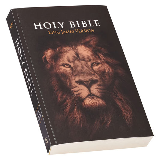 Lion Softcover King James Version Outreach Bible - The Christian Gift Company