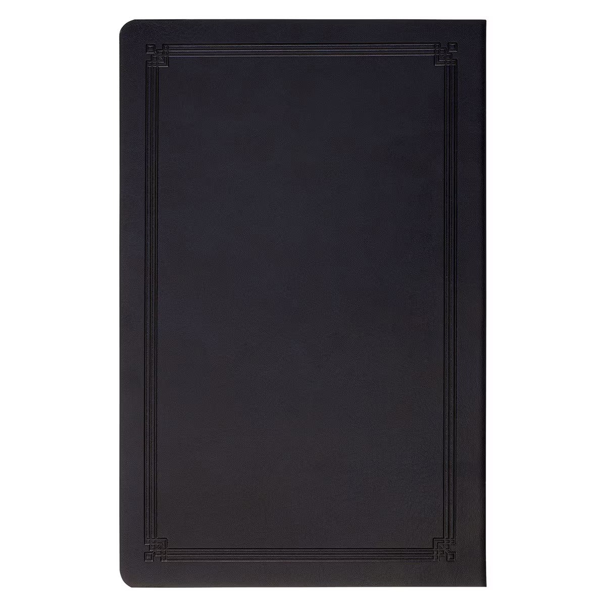 Black Faux Leather King James Version Gift Bible - The Christian Gift Company