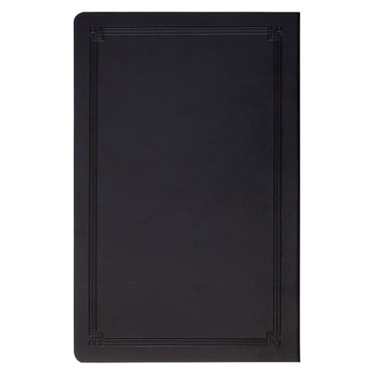 Black Faux Leather King James Version Gift Bible - The Christian Gift Company