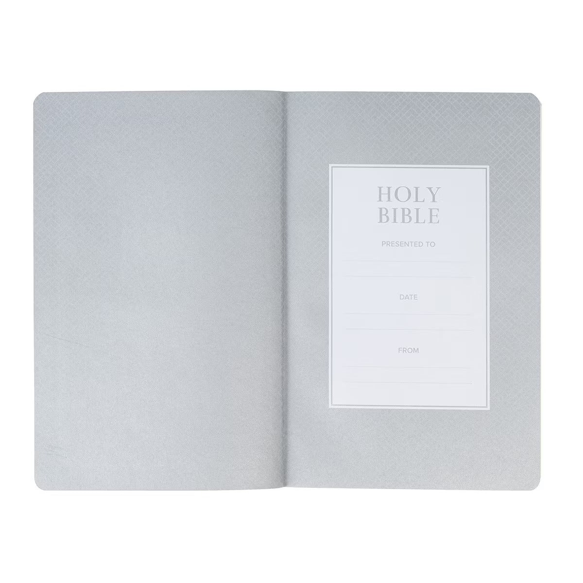 Black Faux Leather King James Version Gift Bible - The Christian Gift Company