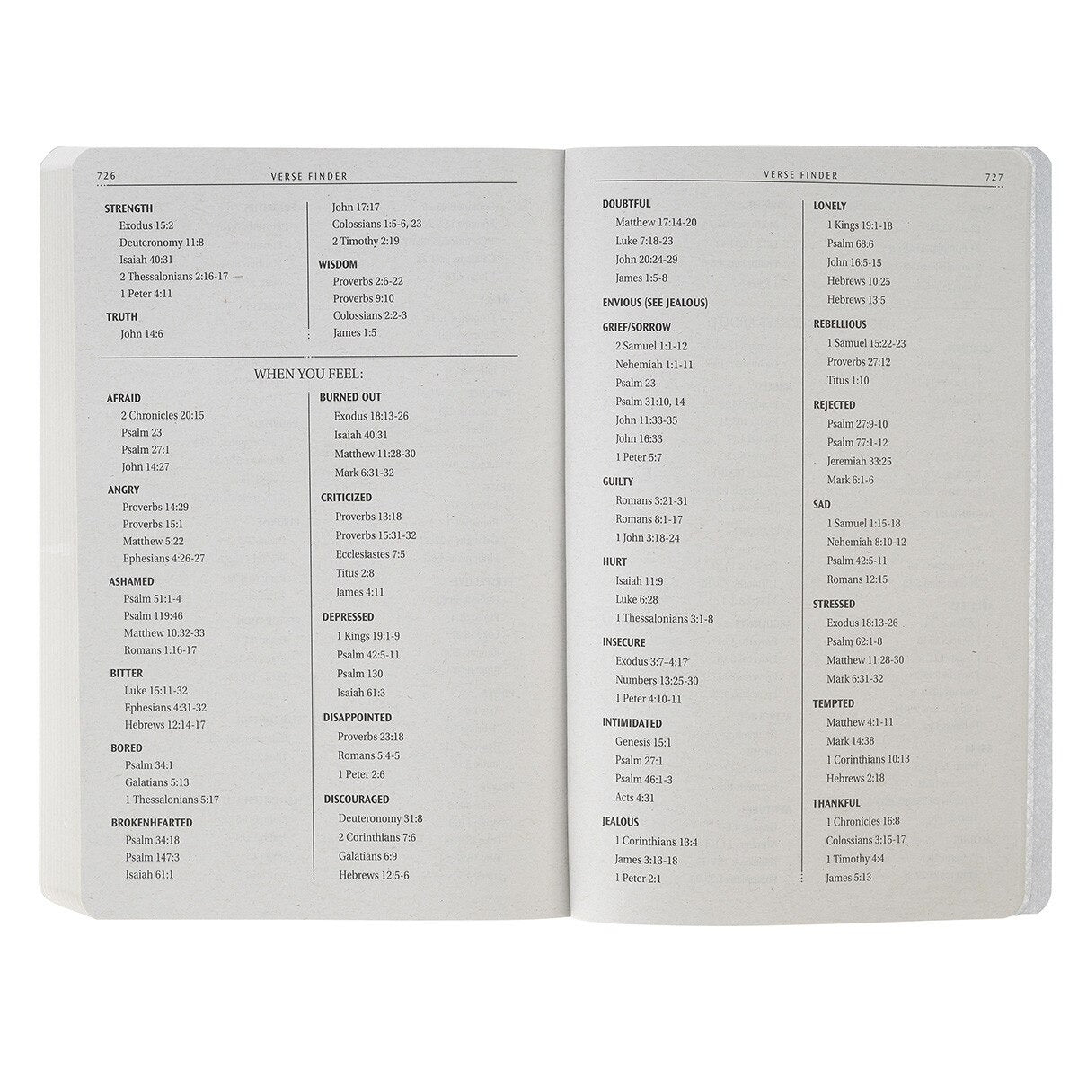 Black Faux Leather King James Version Gift Bible - The Christian Gift Company