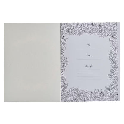 The Names of Jesus Prompted Coloring Prayer Journal - The Christian Gift Company
