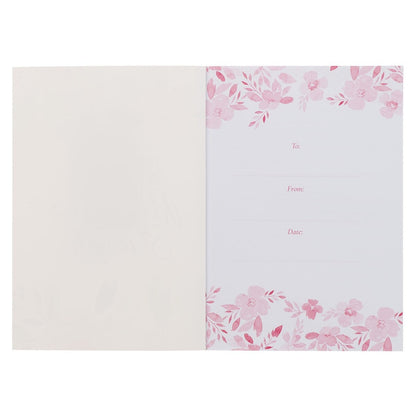 Renew Their Strength Yellow Floral Medium Notebook - Isaiah 40:31 - The Christian Gift Company