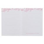 Renew Their Strength Yellow Floral Medium Notebook - Isaiah 40:31 - The Christian Gift Company