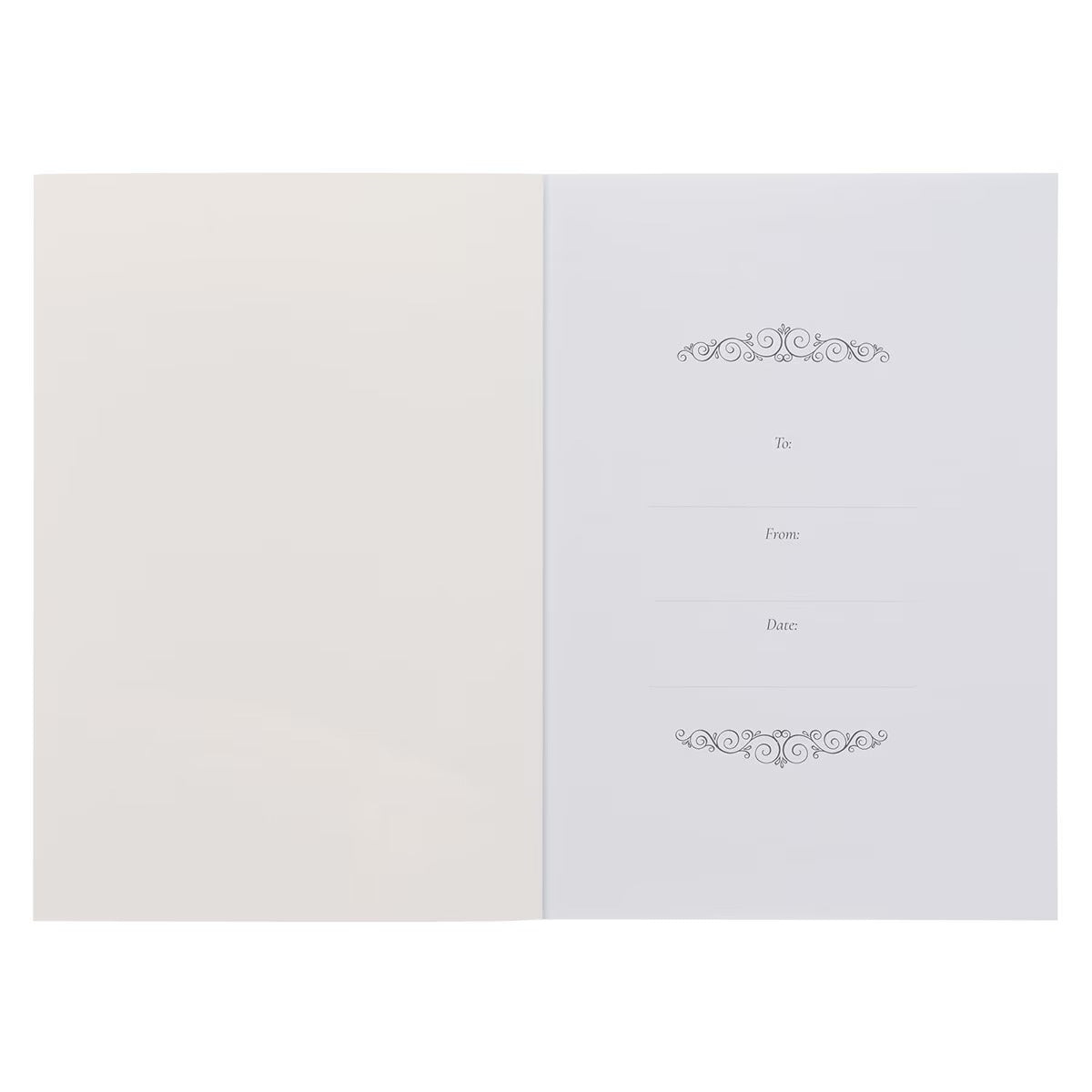 With God All Things Are Possible Mountain Medium Notebook - Matthew 19:26 - The Christian Gift Company