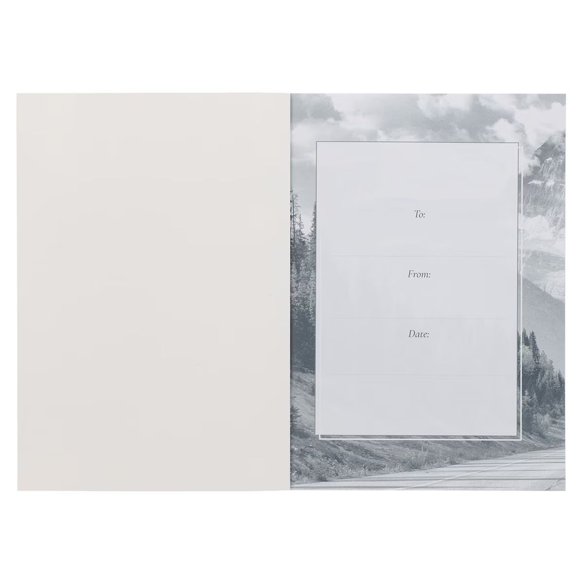 Hope and a Future Mountain Path Medium Notebook - Jeremiah 29:11 - The Christian Gift Company