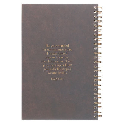Amazing Grace Spiral Notebook - Isaiah 53:3