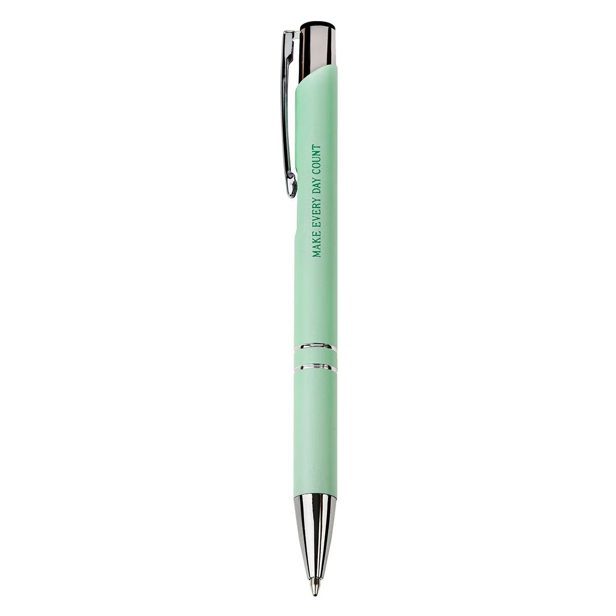 Make Every Day Count Spring Mint Pen and Case Set