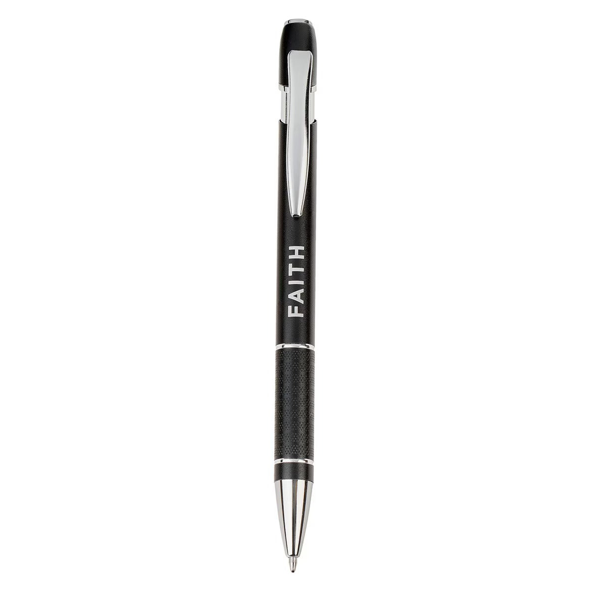 Faith Black and Brown Classic Gift Pen - Matthew 17:20