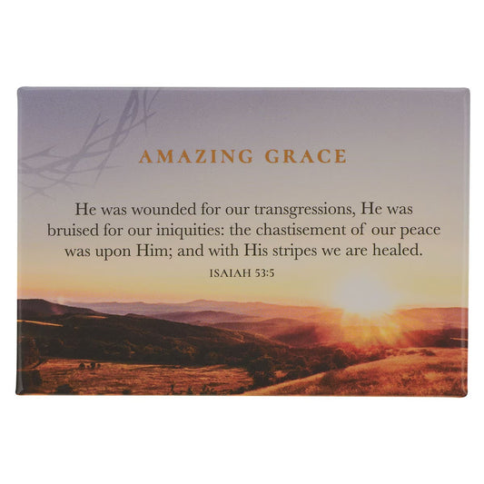 Amazing Grace Magnet - Isaiah 53:3