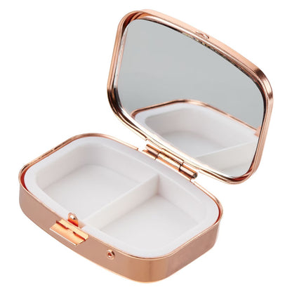 Every Good and Perfect Gift Rose Gold Pill Case - James 1:17 - The Christian Gift Company