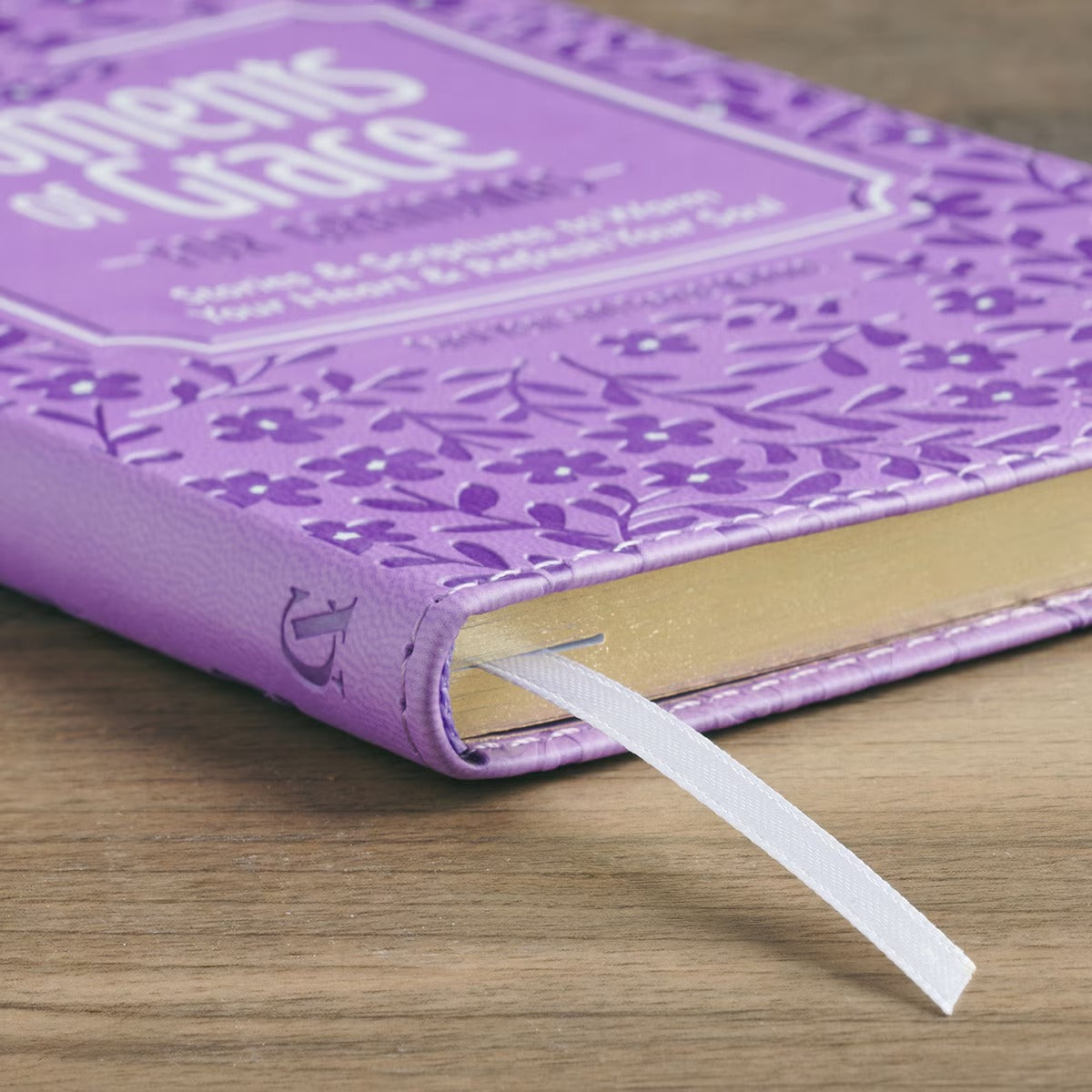 Moments of Grace for Grandmas: Stories and Scriptures Purple Faux Leather Gift Book - The Christian Gift Company