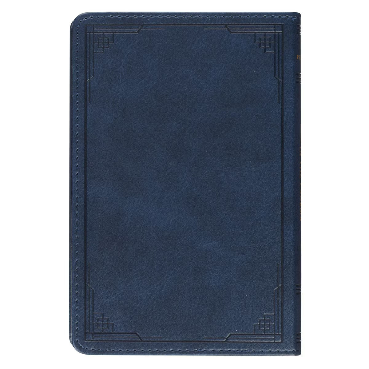 Finding Peace in the Psalms Navy Blue Faux Leather Daily Devotional
