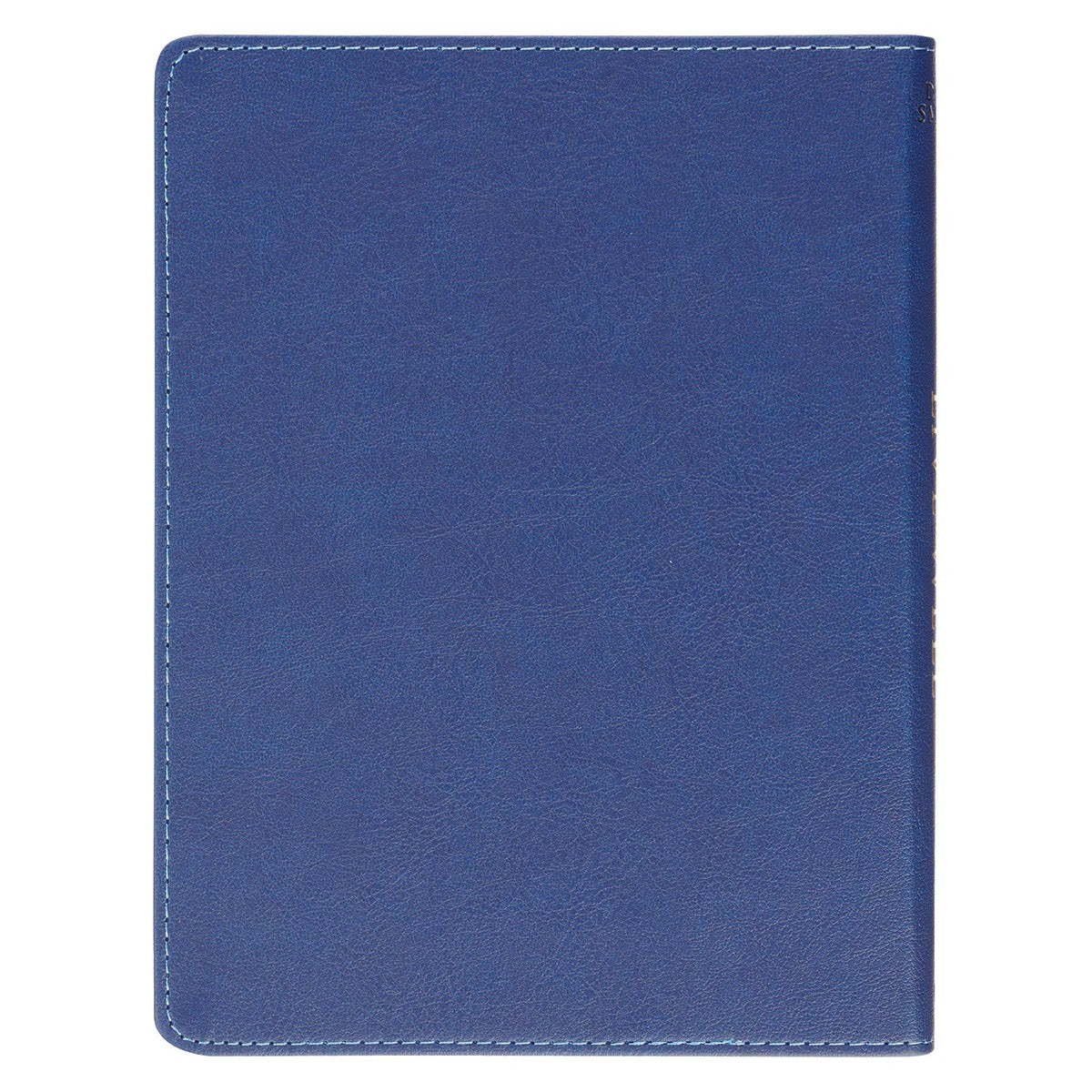 Live Well: God's Plan for Your Wellbeing Blue Faux Leather Daily Devotional - The Christian Gift Company