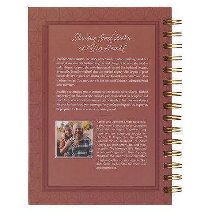 31 Prayers for My Husband Spiral Hardcover Prayer Journal for Wives - The Christian Gift Company