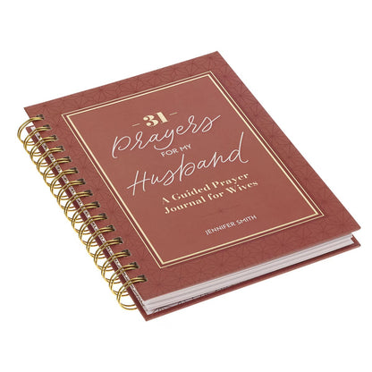 31 Prayers for My Husband / 31 Prayers for My Wife Guided Journal Bundle - The Christian Gift Company