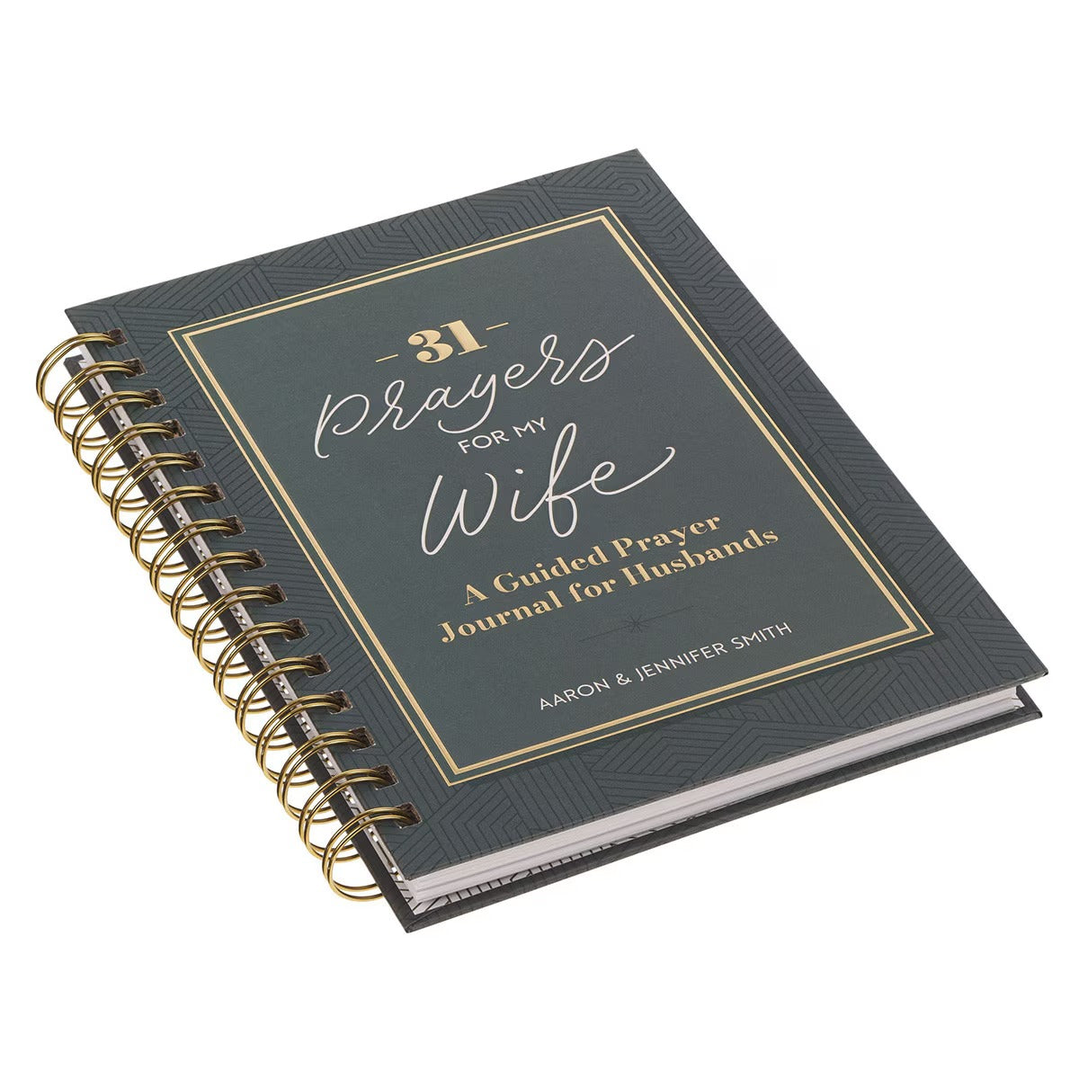 31 Prayers for My Wife Spiral Hardcover Prayer Journal for Husbands - The Christian Gift Company