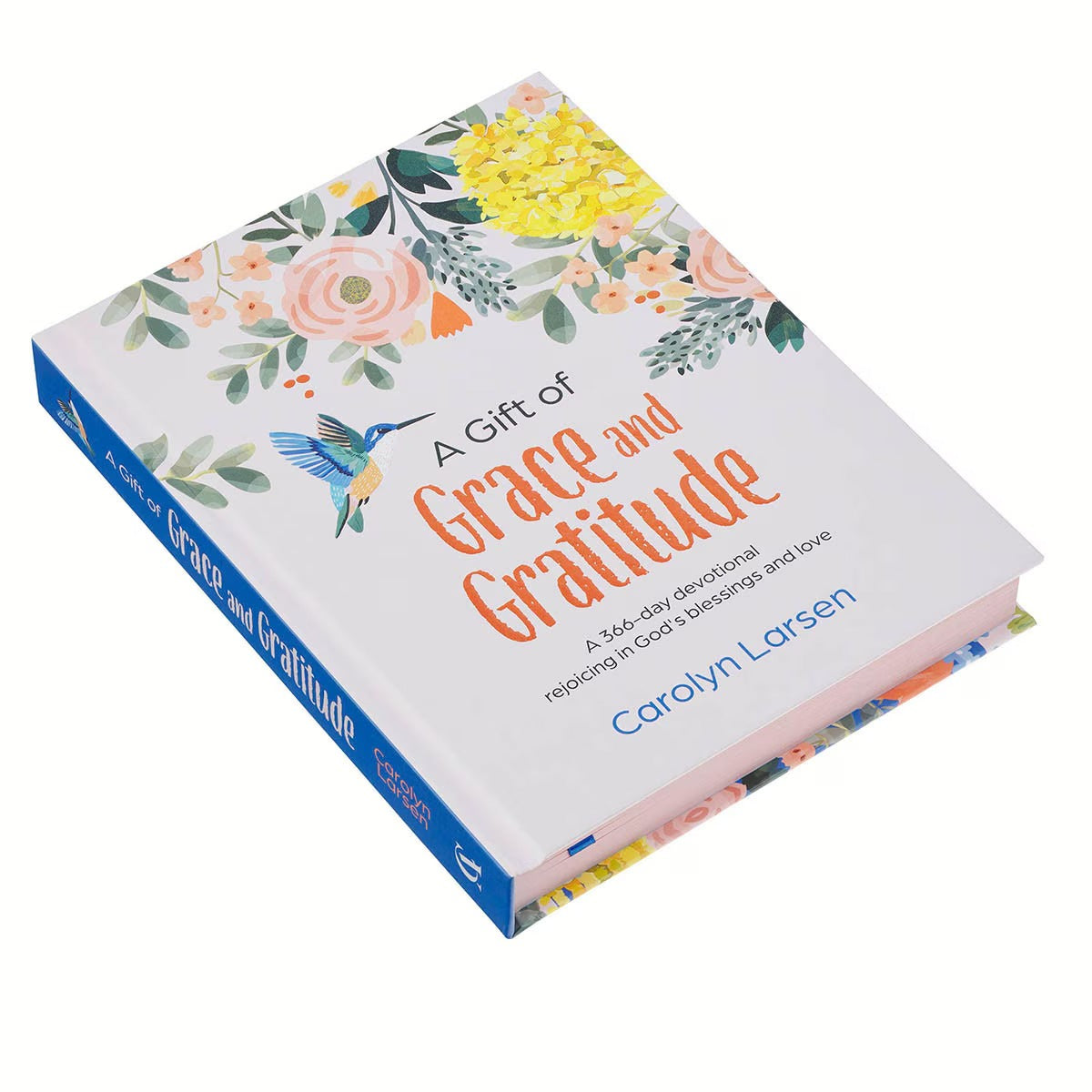 A Gift of Grace and Gratitude White Hardcover Devotional - The Christian Gift Company