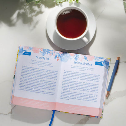 A Gift of Grace and Gratitude White Hardcover Devotional - The Christian Gift Company