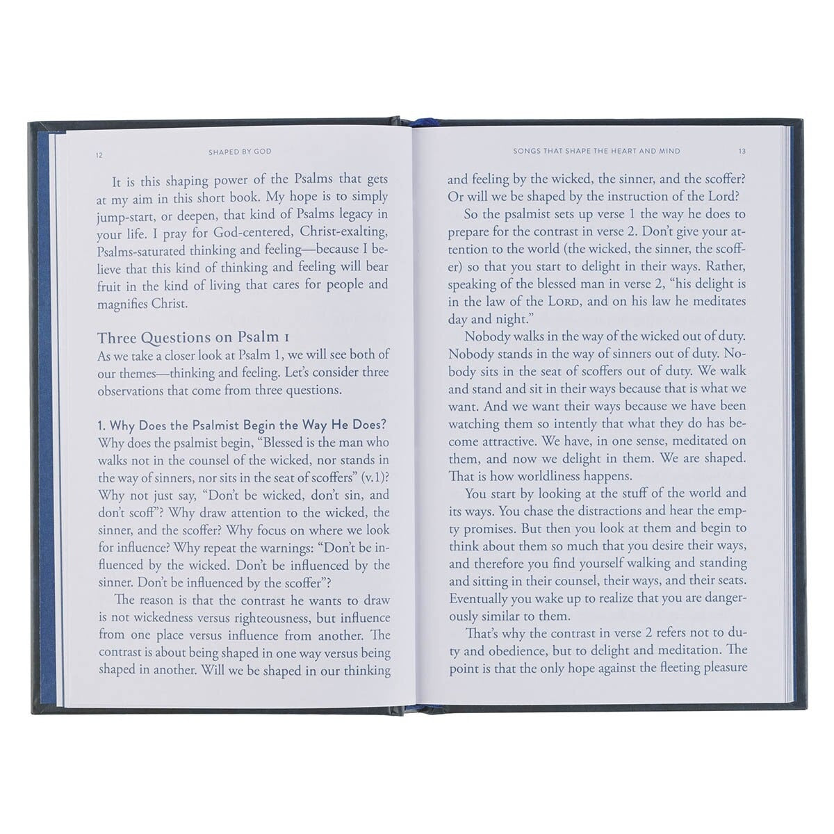 Shaped By God - Psalms That Shape The Heart - The Christian Gift Company