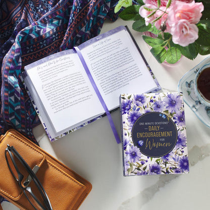 One-Minute Devotions®: Daily Encouragement for Women Hardcover Devotional - The Christian Gift Company