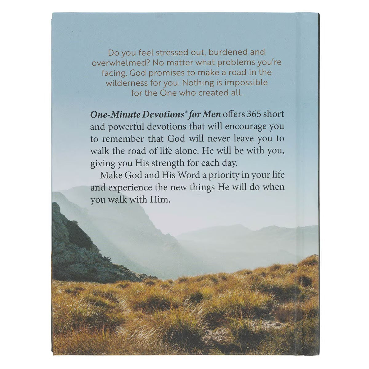 One-Minute Devotions® for Men Hardcover Devotional - The Christian Gift Company