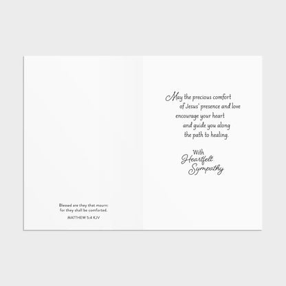 Sympathy - Fields of Comfort - 12 Count Boxed Cards and Envelopes, KJV - The Christian Gift Company