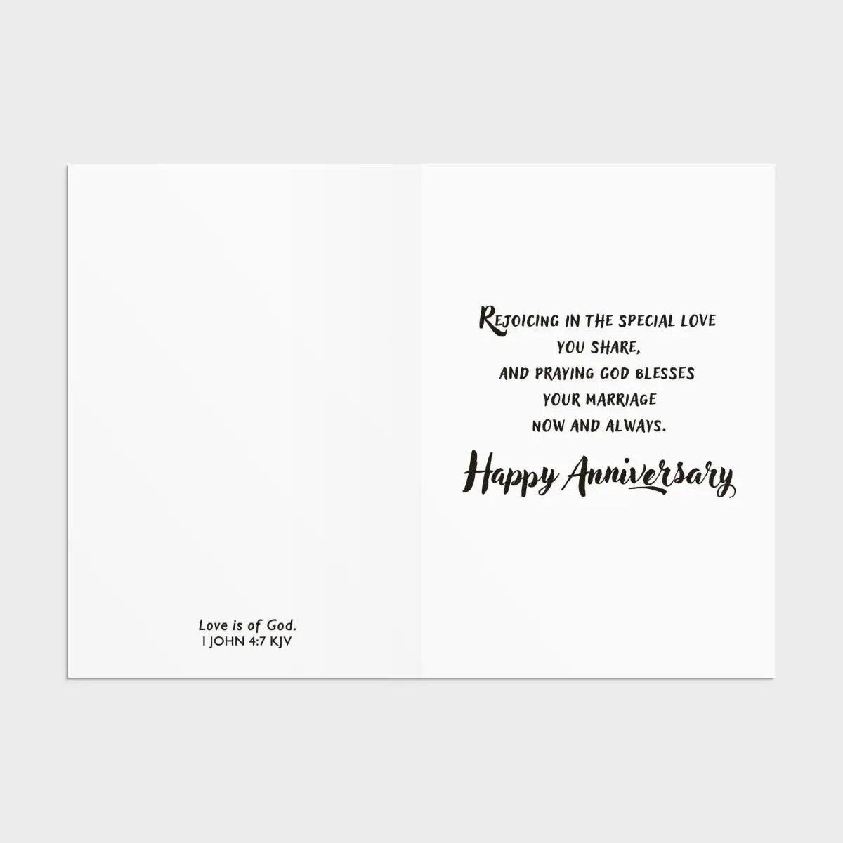 Anniversary - Colourful Designs - 12 Boxed Cards and Envelopes, KJV