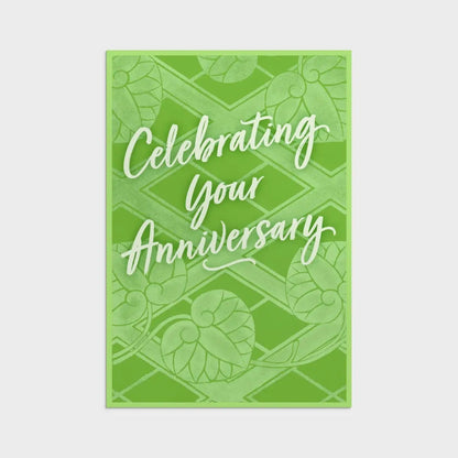 Anniversary - Colourful Designs - 12 Boxed Cards and Envelopes, KJV