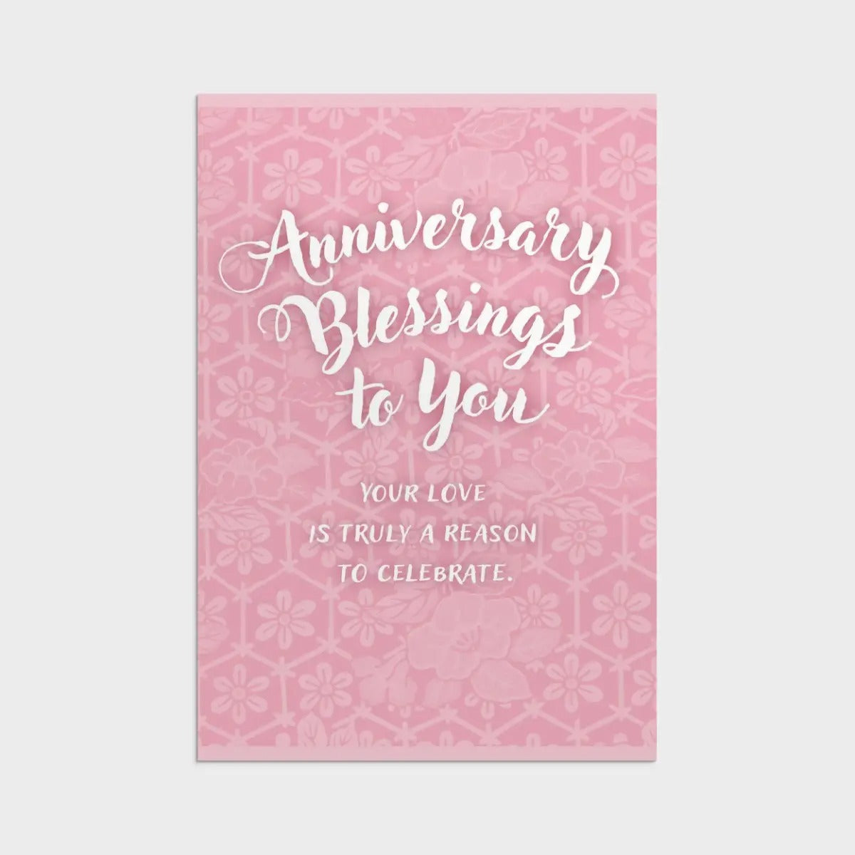 Anniversary - Colourful Designs - 12 Boxed Cards and Envelopes, KJV