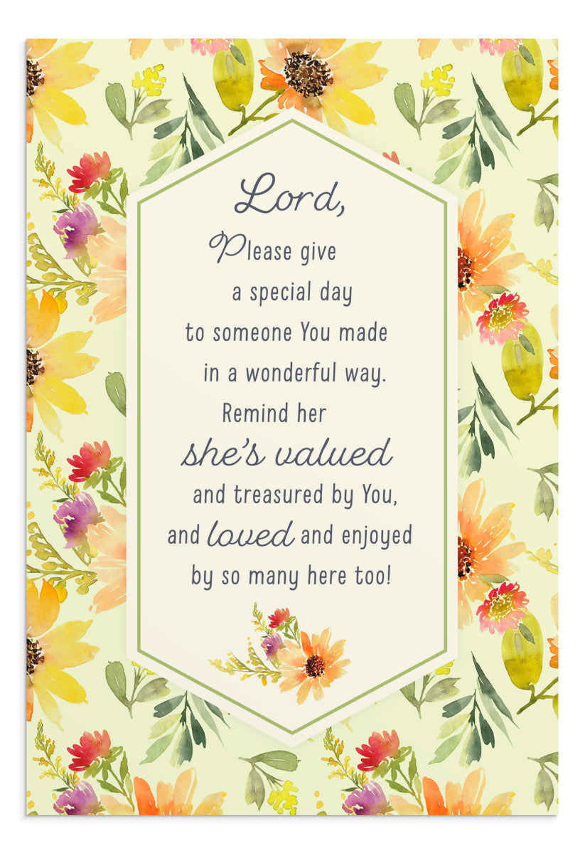 Birthday - Floral Assortment - 12 Boxed Cards and Envelopes