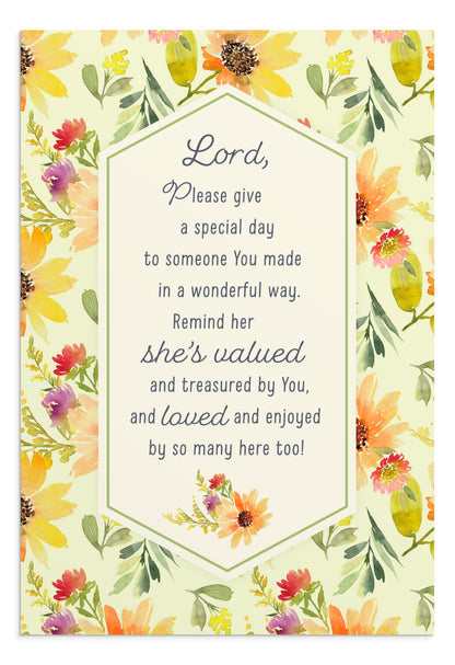 Birthday - Floral Assortment - 12 Boxed Cards and Envelopes