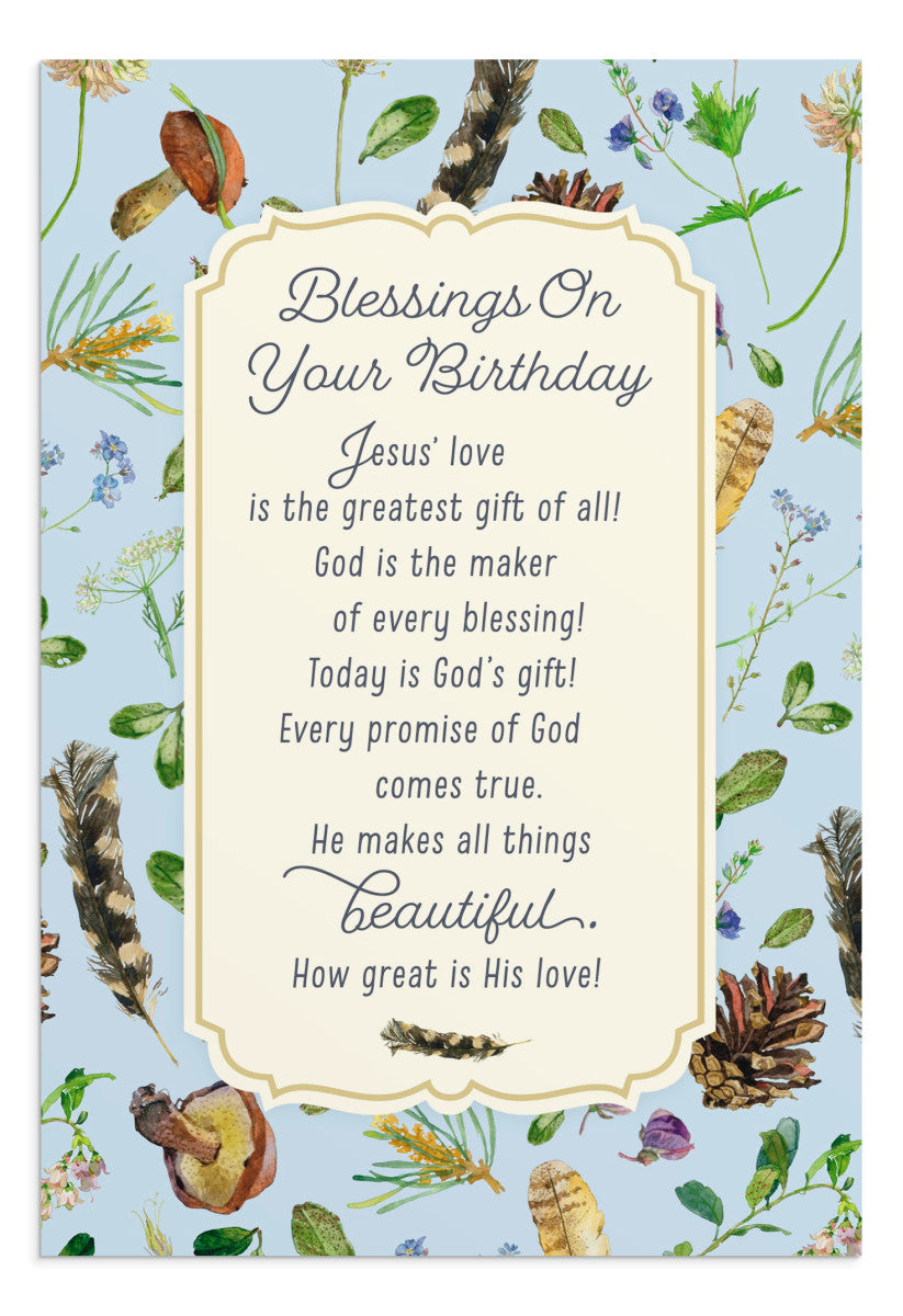 Birthday - Floral Assortment - 12 Boxed Cards and Envelopes