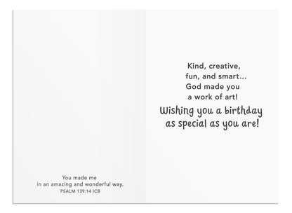 God Made Just One - Children's Birthday - 12 Boxed Cards and Envelopes