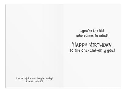 God Made Just One - Children's Birthday - 12 Boxed Cards and Envelopes