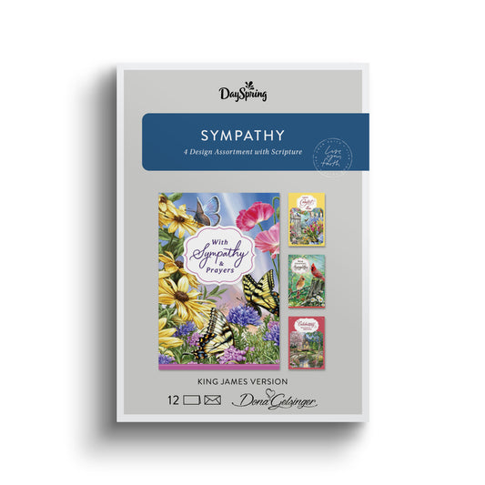 Dona Gelsinger - Sympathy - 12 Boxed Cards and Envelopes