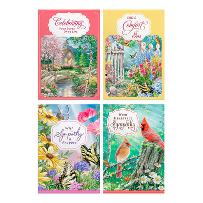 Dona Gelsinger - Sympathy - 12 Boxed Cards and Envelopes