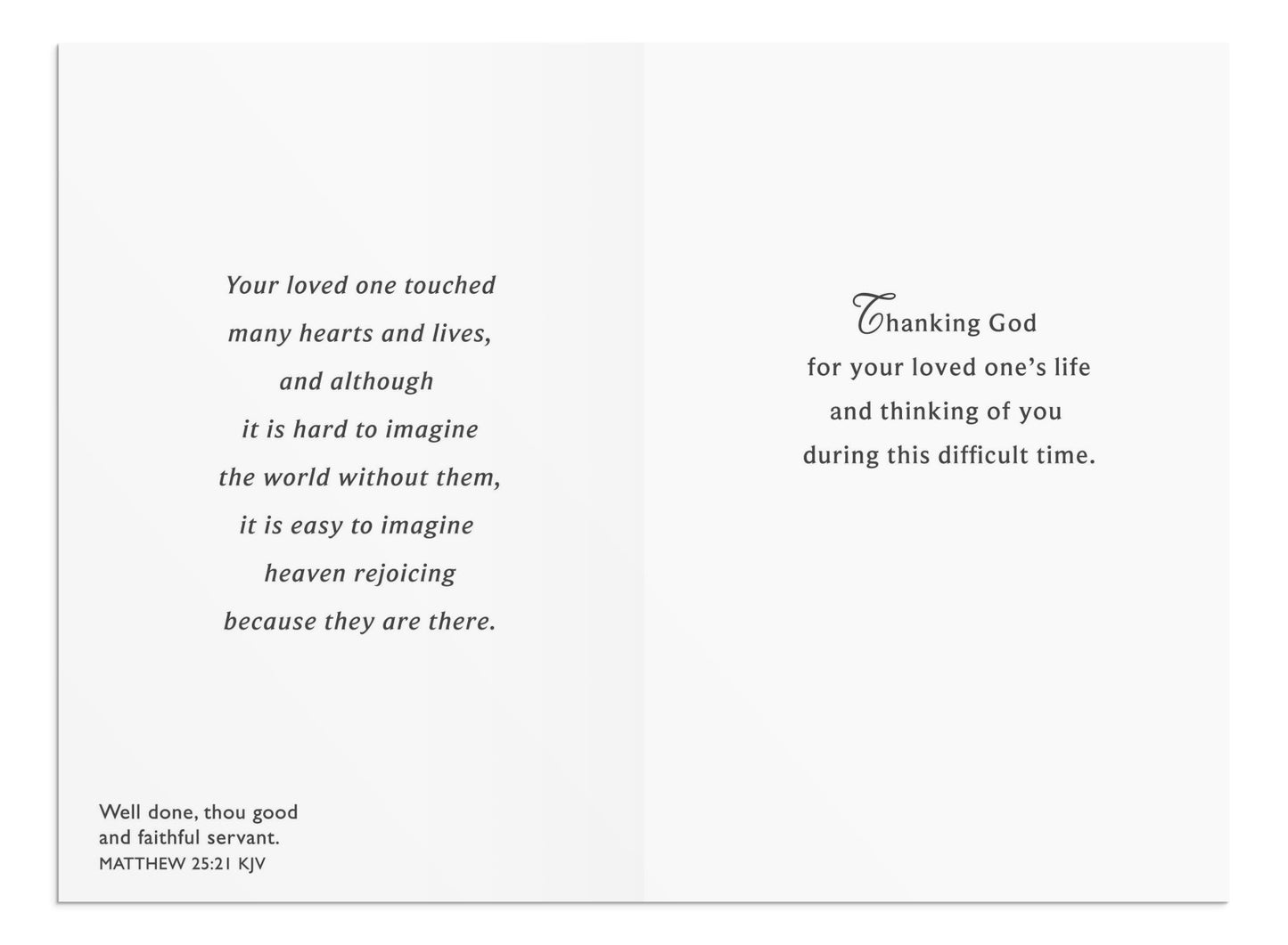 Dona Gelsinger - Sympathy - 12 Boxed Cards and Envelopes