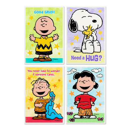 Peanuts® Assorted Religious Care and Concern Cards, Box of 12 - The Christian Gift Company