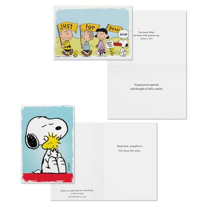 Peanuts® Assorted Religious Encouragement Cards, Box of 12 - The Christian Gift Company