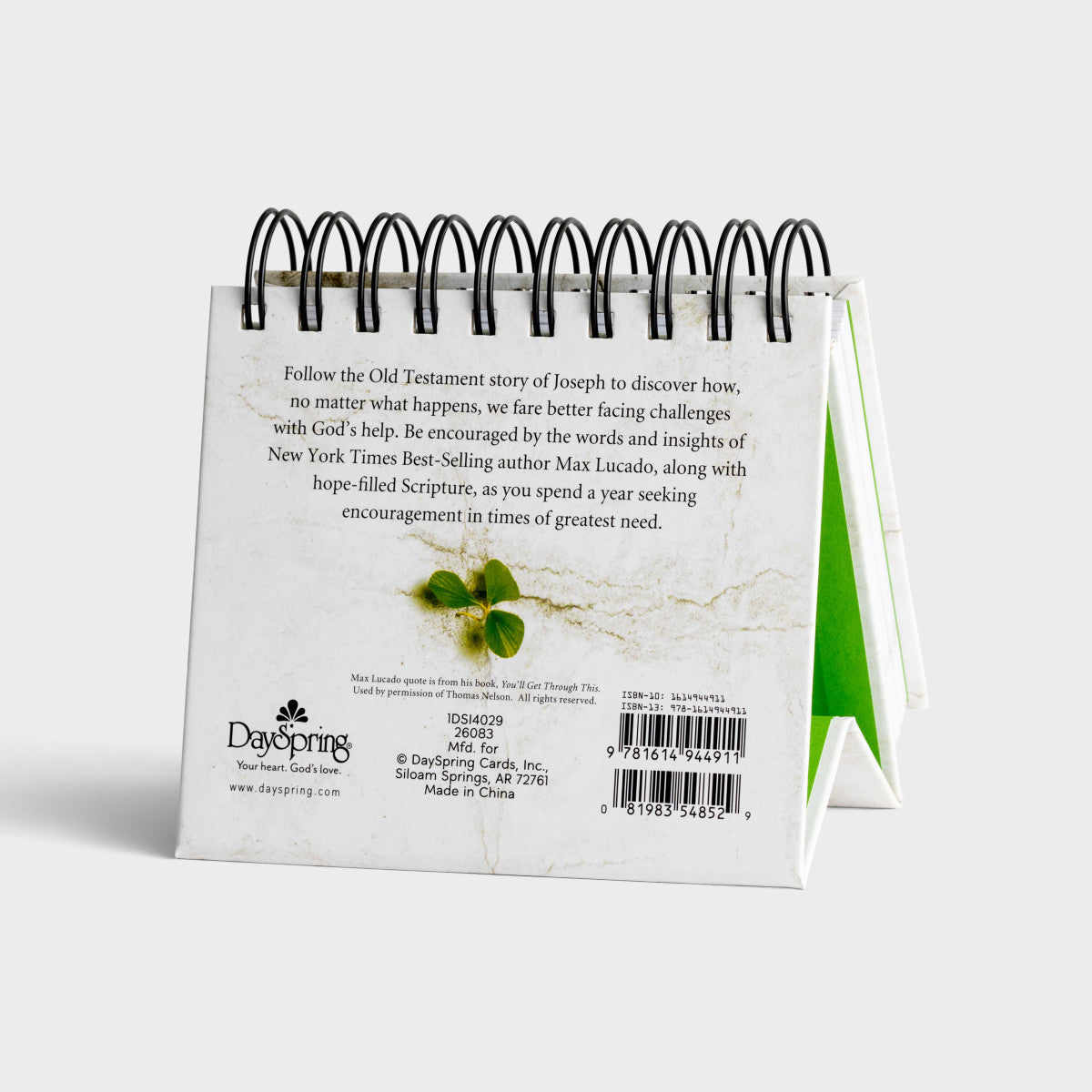 Max Lucado - You'll Get Through This - Perpetual Calendar - The Christian Gift Company